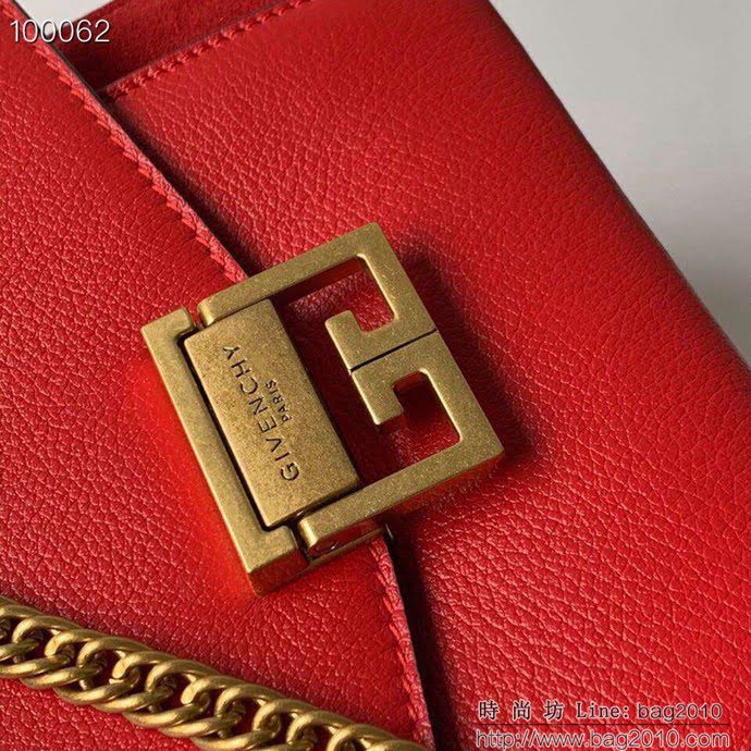 GlVENCHY紀梵希 法國代購級別 Givenchy Bag 巴黎走秀新款 中號 鏈條手提 斜挎包  tsg1256